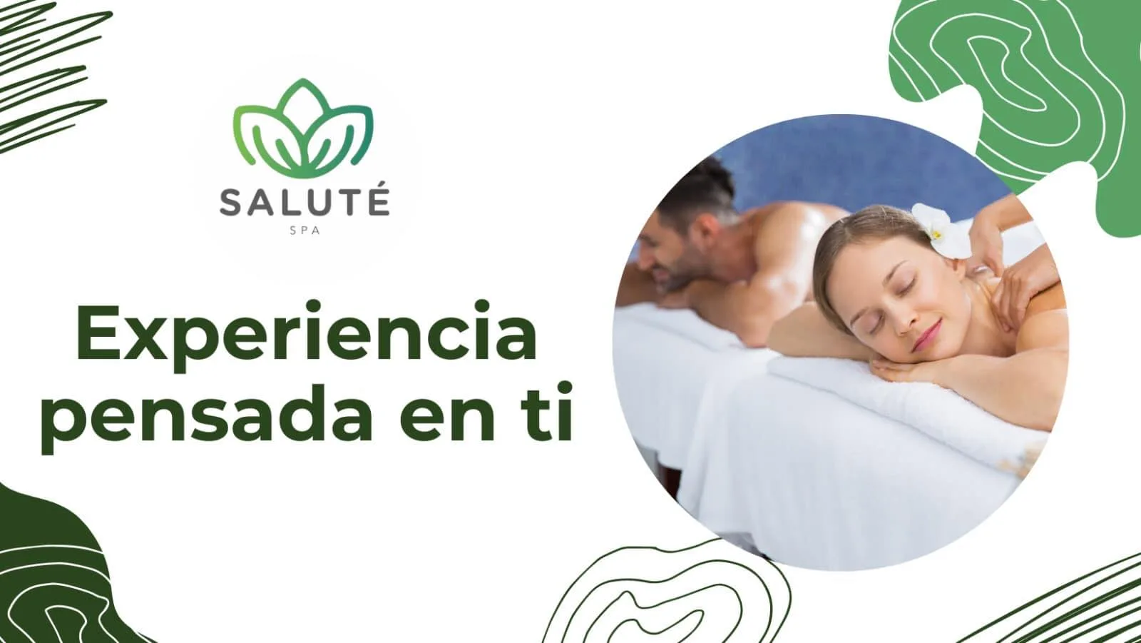 Experiencia Saluté Spa pensada en ti